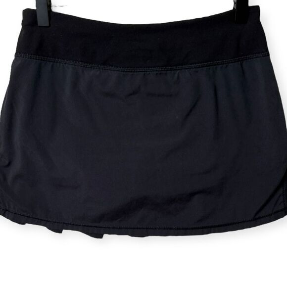 Lululemon Iviva Girls Ruffle Tennis Golf Skirt Skort Biker Shorts - Picture 3 of 7